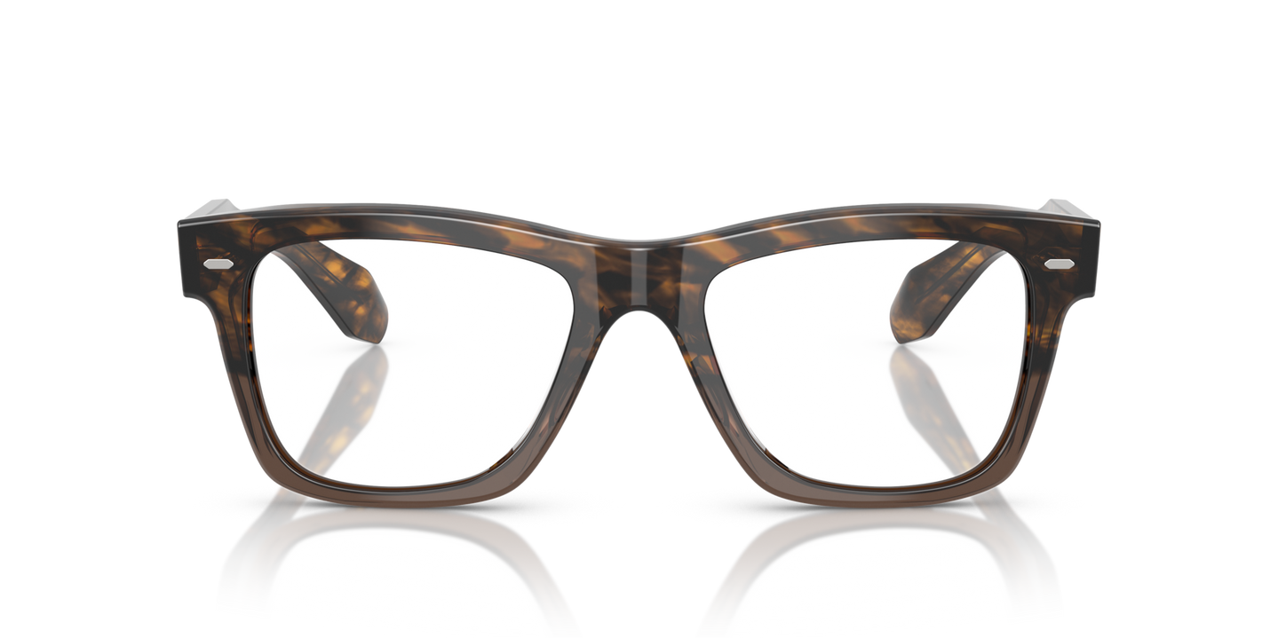 Oliver Peoples N.04 mit Sedona Rot/Taupe Verlauf Gestell - Bild Material