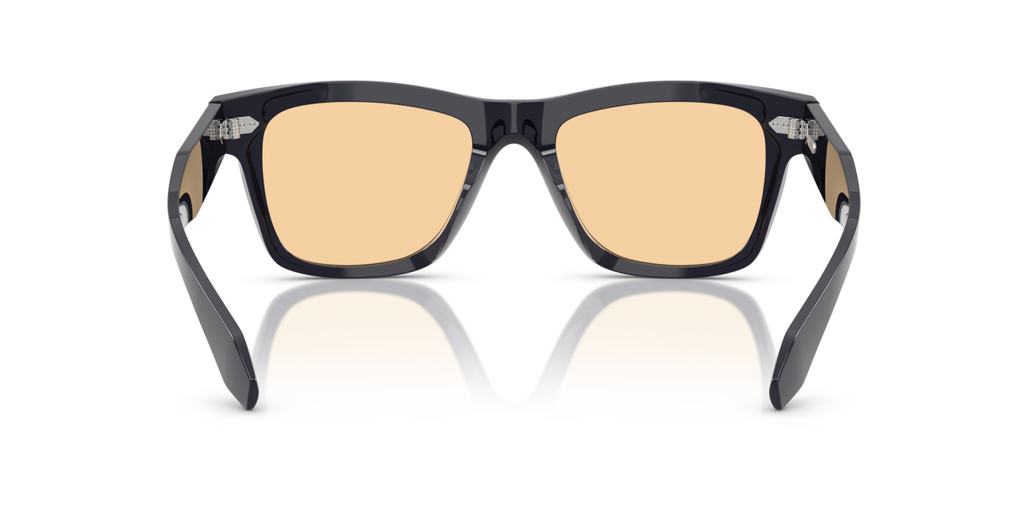 Oliver Peoples N.04 with Hanada Indigo frame - Image Nosepads