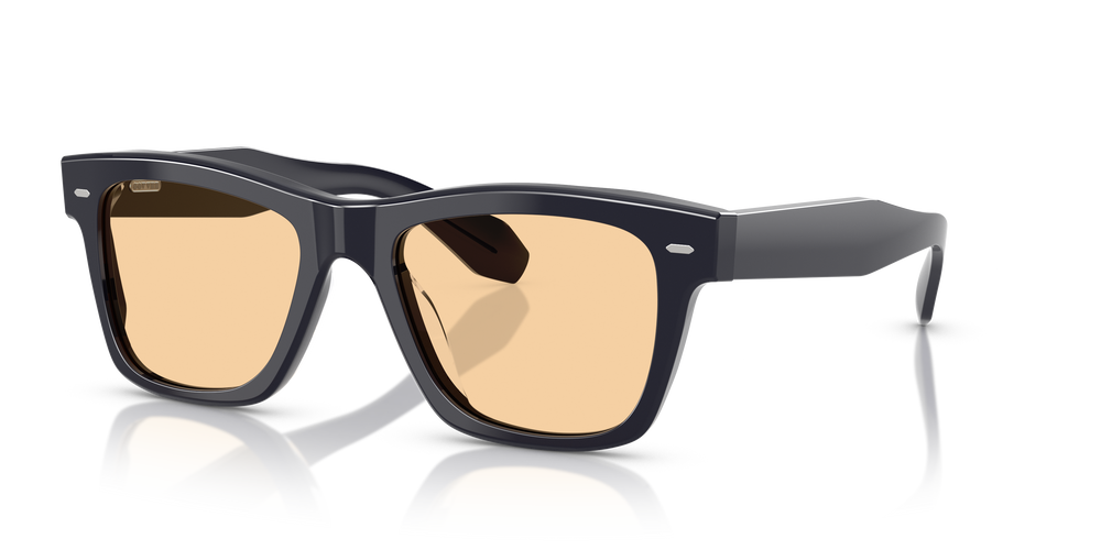 Oliver Peoples N.04 mit Hanada Indigo Gestell - Das Bild 4