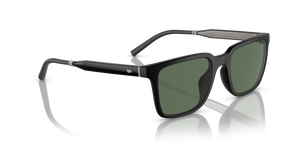 Oliver Peoples Mr. Federer with Semi-Matte Black frame and Green lenses - image 3