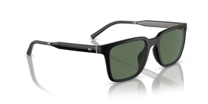Oliver Peoples Mr. Federer with Semi-Matte Black frame and Green lenses - image 3