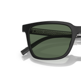 Oliver Peoples Mr. Federer with Semi-Matte Black frame and Green lenses - Variant