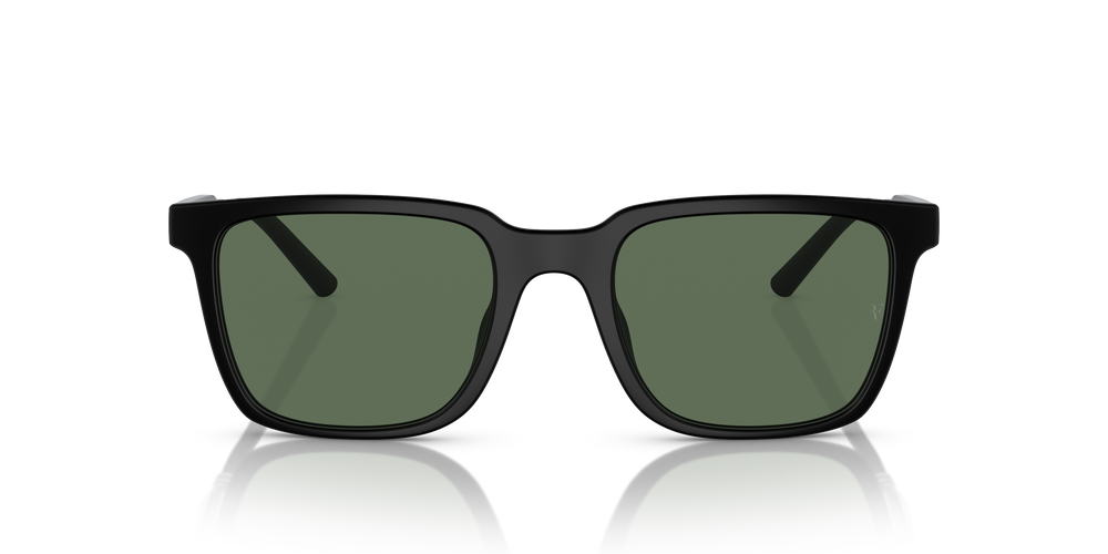 Oliver Peoples Mr. Federer with Semi-Matte Black frame and Green lenses - image 2