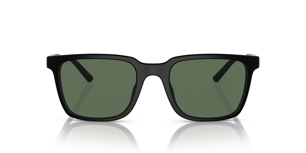 Oliver Peoples Mr. Federer con montatura Semi-Matte Black e lenti  Verde - immagine 2