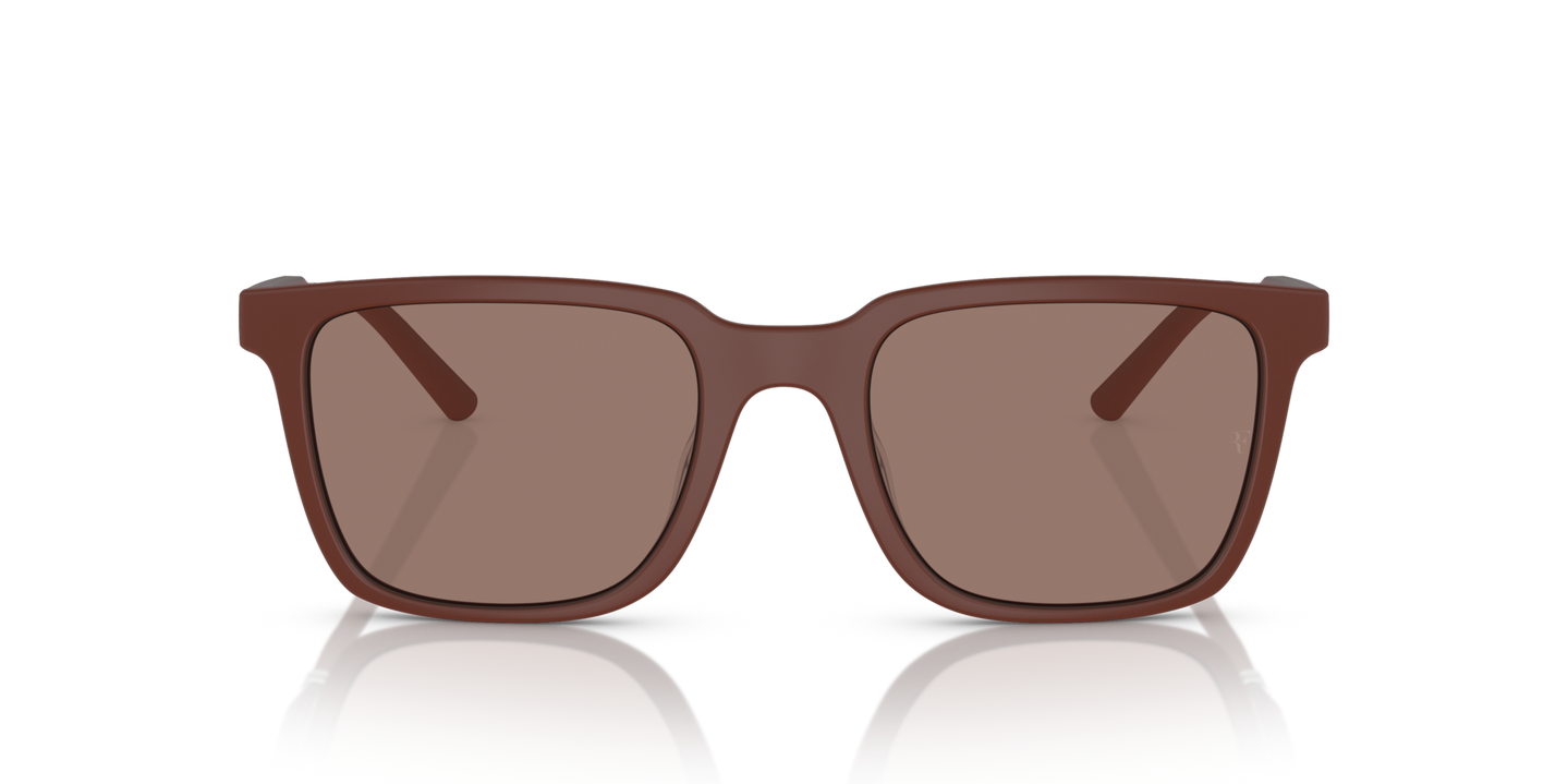 Oliver Peoples Mr. Federer with Semi-Matte Brick frame and Brown lenses - Image Premium Material