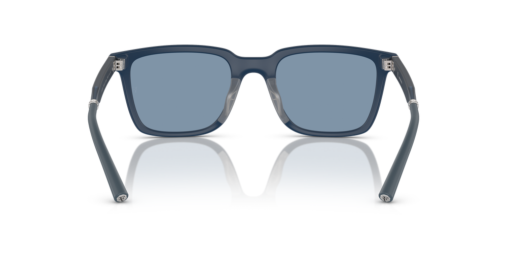 Sie Oliver Peoples Mr. Federer mit Semi-Matte Blue Ash Gestell und Blau Gläsern - Das Bild 5