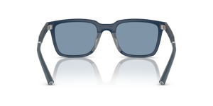 Sie Oliver Peoples Mr. Federer mit Semi-Matte Blue Ash Gestell und Blau Gläsern - Das Bild 5