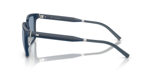 Sie Oliver Peoples Mr. Federer mit Semi-Matte Blue Ash Gestell und Blau Gläsern - Das Bild 4