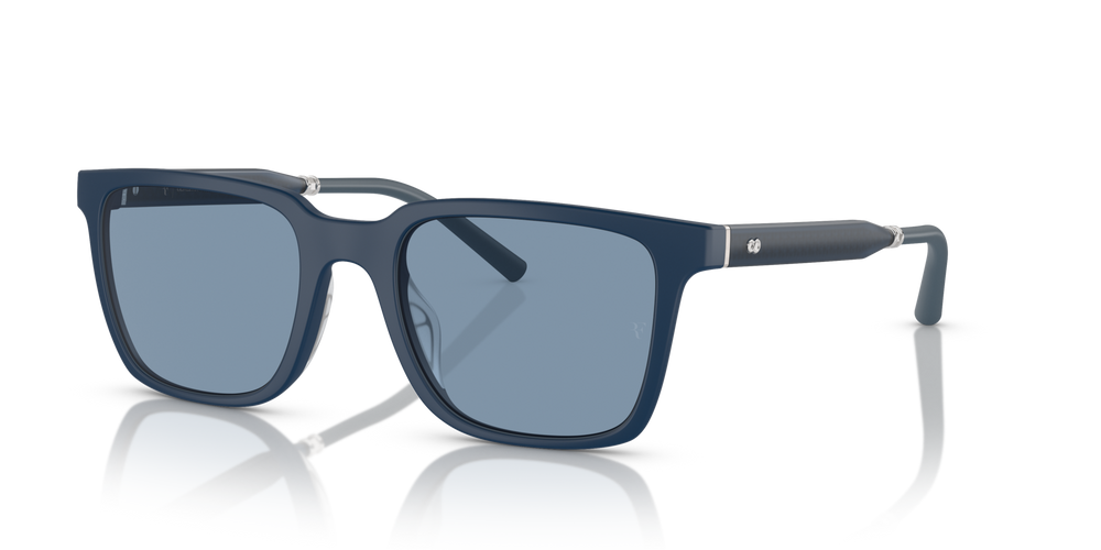 Oliver Peoples Mr. Federer with Semi-Matte Blue Ash frame and Blue lenses - image 5