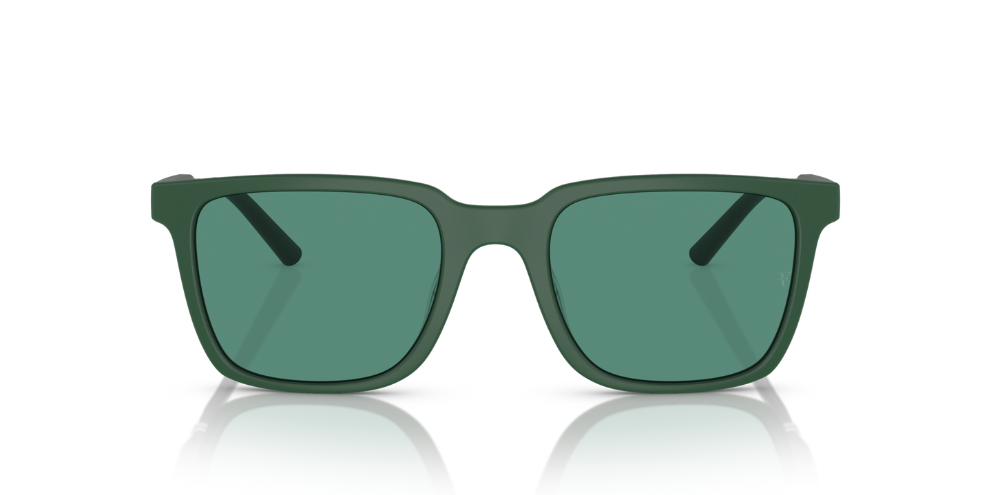 Oliver Peoples Mr. Federer con montura Verde pradera semimate y lentes Verde - Imagen Material de primera