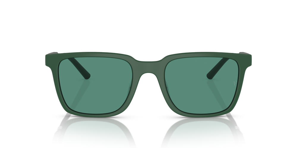 Oliver Peoples Mr. Federer con montura Verde pradera semimate y lentes Verde - imagen 2
