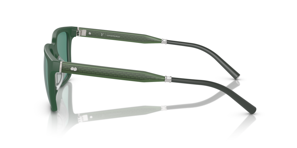 Oliver Peoples Mr. Federer con montatura Semi-Matte Ryegrass e lenti  Verde - L'immagine 4