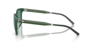 Oliver Peoples Mr. Federer con montura Verde pradera semimate y lentes Verde - imagen 4