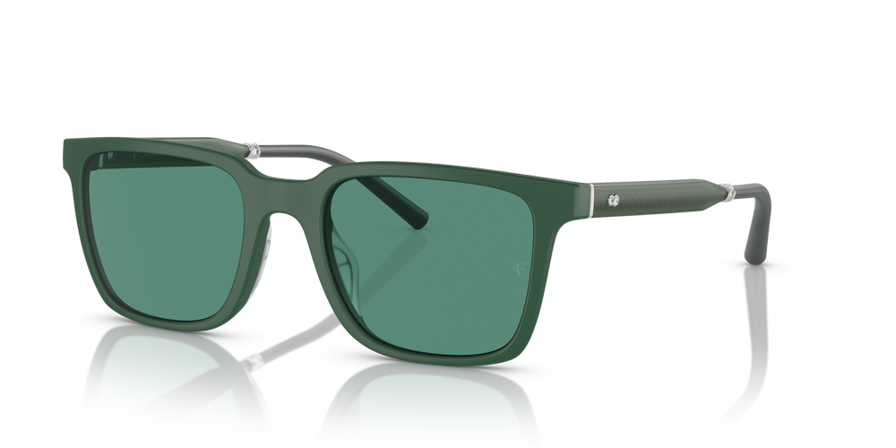 Oliver Peoples Mr. Federer with Semi-Matte Ryegrass frame and Green lenses - image 6