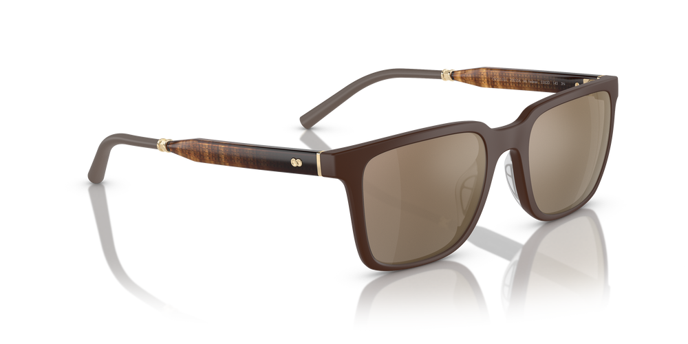 Oliver Peoples Mr. Federer avec une monture Umber et des verres Or - L'image 3