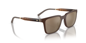 Oliver Peoples Mr. Federer avec une monture Umber et des verres Or - L'image 3