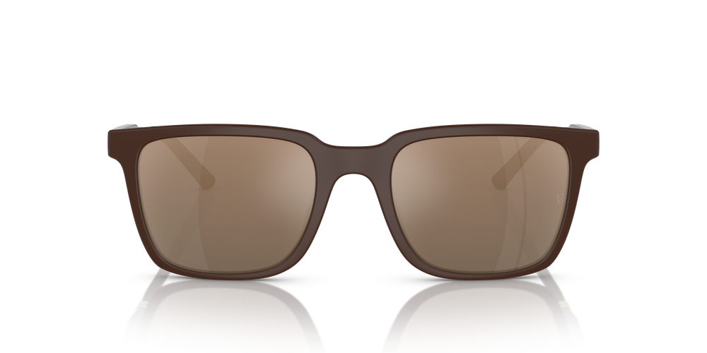 Oliver Peoples Mr. Federer avec une monture Umber et des verres Or - L'image 2