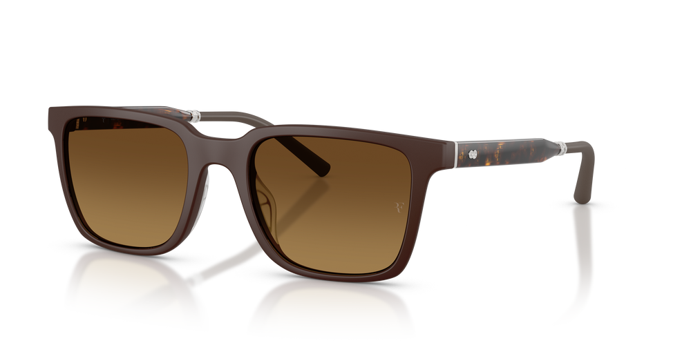 Oliver Peoples Mr. Federer with Semi-Matte Dark Brown frame and Brown lenses - Image 7