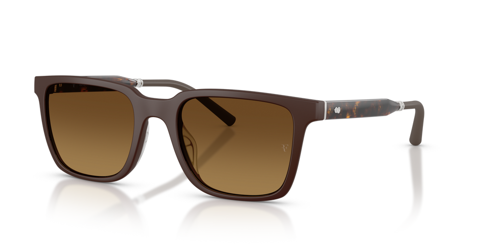 Oliver Peoples Mr. Federer with Semi-Matte Dark Brown frame and Brown lenses - image 7