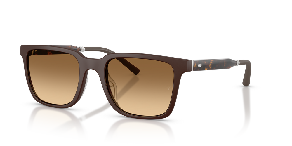 Oliver Peoples Mr. Federer with Semi-Matte Dark Brown frame and Brown lenses - Image 7