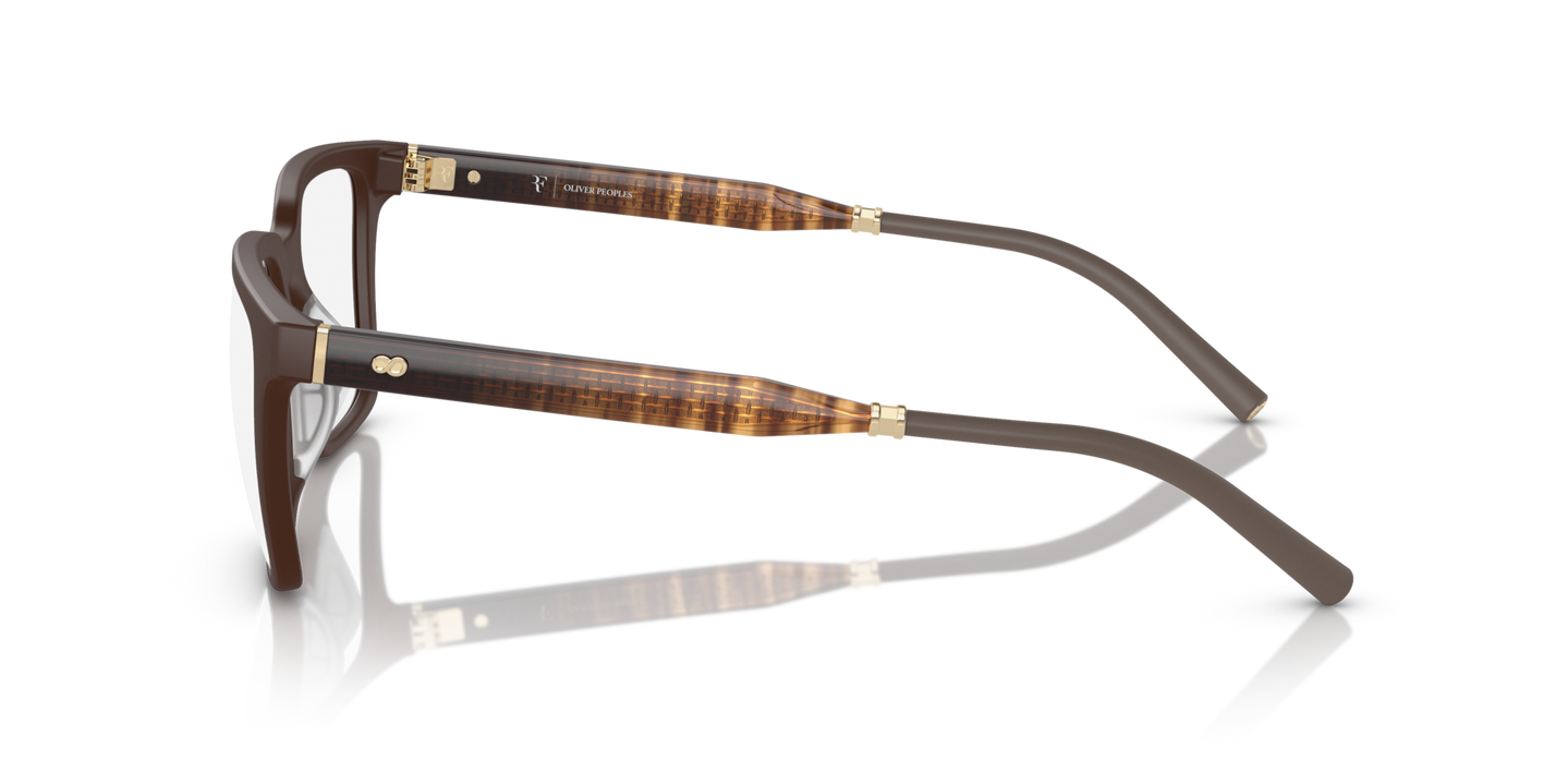 Oliver Peoples Mr. Federer-R con montatura Terra d’ombra - Immagine Asta in acetato