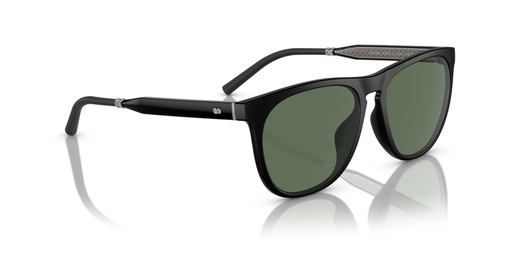 Oliver Peoples R-1 con montatura Semi-Matte Black e lenti  Verde - immagine 3