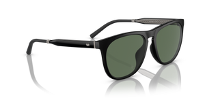 Sie Oliver Peoples R-1 mit Semi-Matte Black Gestell und Grün Gläsern - bild 3