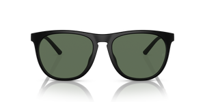 Oliver Peoples R-1 con montatura Semi-Matte Black e lenti  Verde - L'immagine 2
