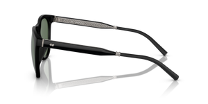 Sie Oliver Peoples R-1 mit Semi-Matte Black Gestell und Grün Gläsern - Das Bild 4