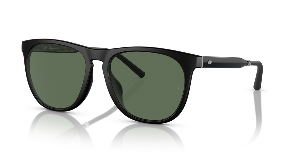 Oliver Peoples R-1 with Semi-Matte Black frame and Green lenses - image 2