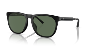 Oliver Peoples R-1 con montatura Semi-Matte Black e lenti  Verde - L'immagine 1