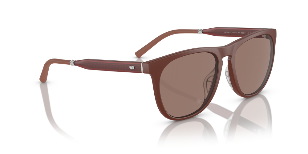 Oliver Peoples R-1 con montatura Semi-Matte Brick e lenti  Marrone - L'immagine 3