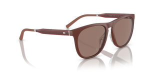 Oliver Peoples R-1 con montatura Semi-Matte Brick e lenti  Marrone - L'immagine 3