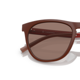 Oliver Peoples R-1 con montura Ladrillo semimate y lentes Marrón - Variant