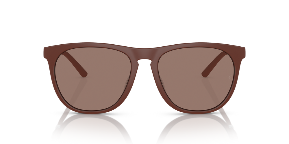 Oliver Peoples R-1 with Semi-Matte Brick frame and Brown lenses - image 2