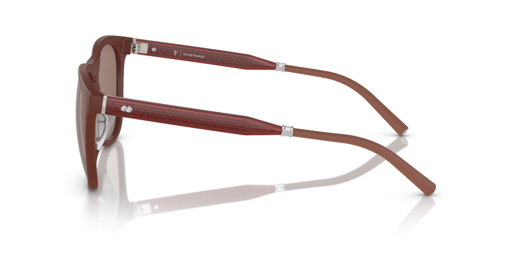 Oliver Peoples R-1 con montatura Semi-Matte Brick e lenti  Marrone - immagine 4