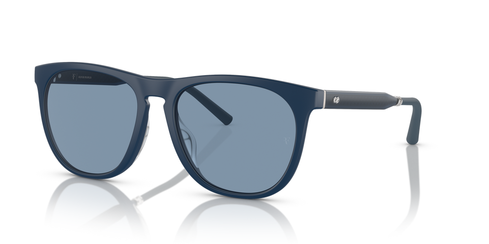 Sie Oliver Peoples R-1 mit Semi-Matte Blue Ash Gestell und Blau Gläsern - bild 3