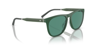 Oliver Peoples R-1 con montura Verde pradera semimate y lentes Verde - imagen 3