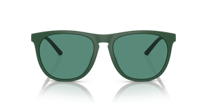 Oliver Peoples R-1 con montura Verde pradera semimate y lentes Verde - imagen 2