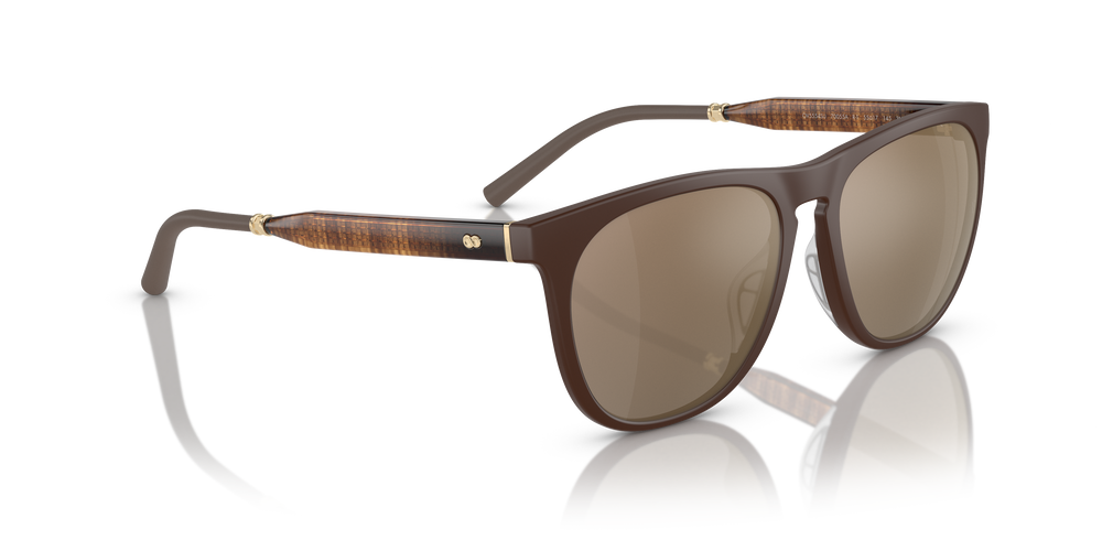 Oliver Peoples R-1 with Umber frame and Gold lenses - Image 3