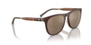 Oliver Peoples R-1 with Umber frame and Gold lenses - image 3
