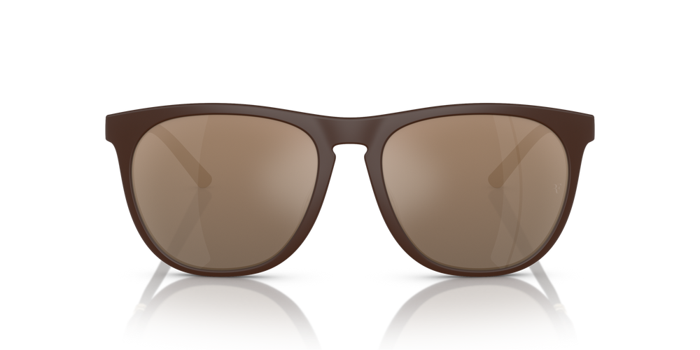 Oliver Peoples R-1 with Umber frame and Gold lenses - image 2
