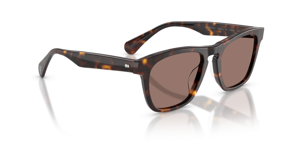 Oliver Peoples R-3 con montura 362 y lentes Marrón - El 3