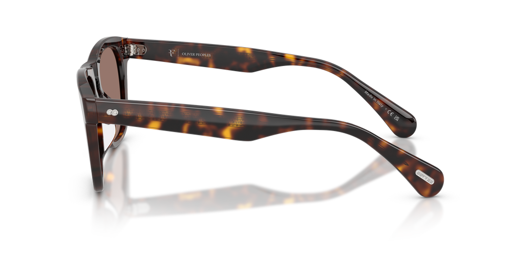 Oliver Peoples R-3 con montura 362 y lentes Marrón - El 4
