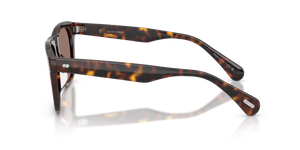 Oliver Peoples R-3 con montura 362 y lentes Marrón - El 4