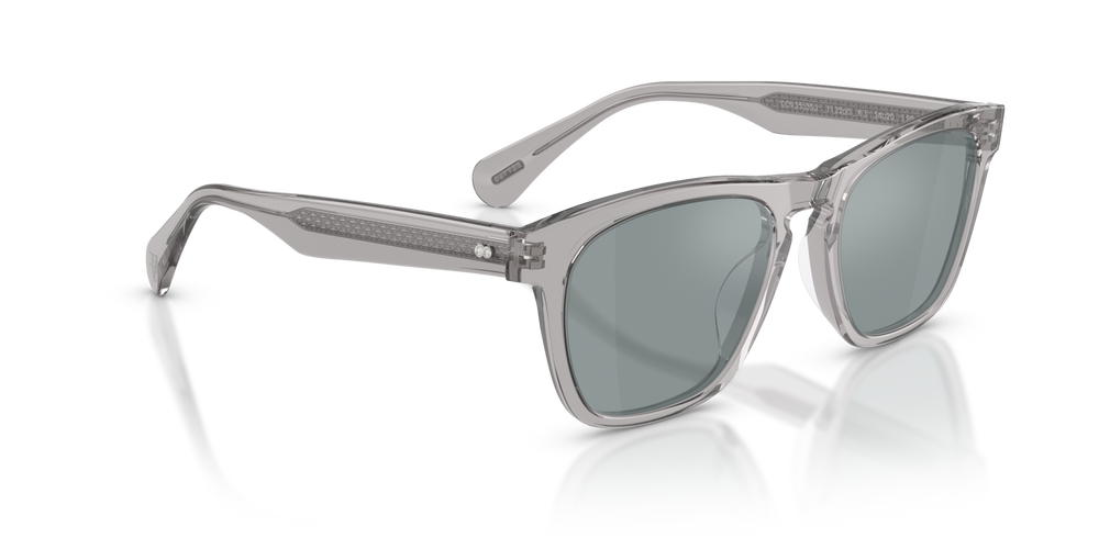 Oliver Peoples R-3 avec une monture Workman Gris et des verres Brun - image 3