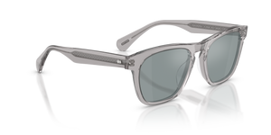 Oliver Peoples R-3 con montura Gris estándar y lentes Marrón - imagen 3