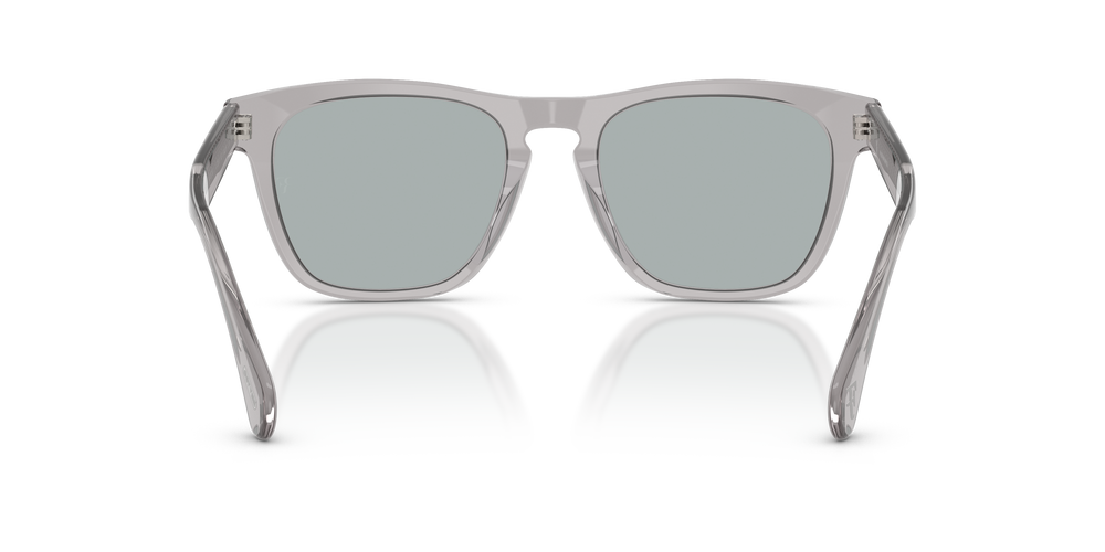 Oliver Peoples R-3 avec une monture Workman Gris et des verres Brun - L'image 5