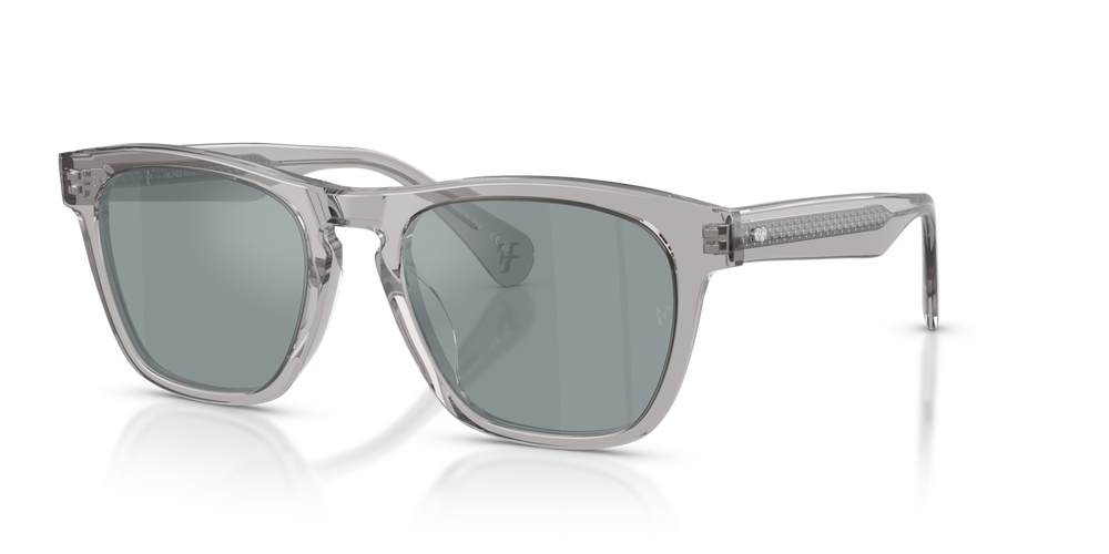 Oliver Peoples R-3 con montatura Grigio Workman e lenti  Marrone - immagine 2