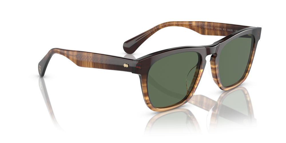 Oliver Peoples R-3 con montatura Cortado e lenti  Verde - L'immagine 3